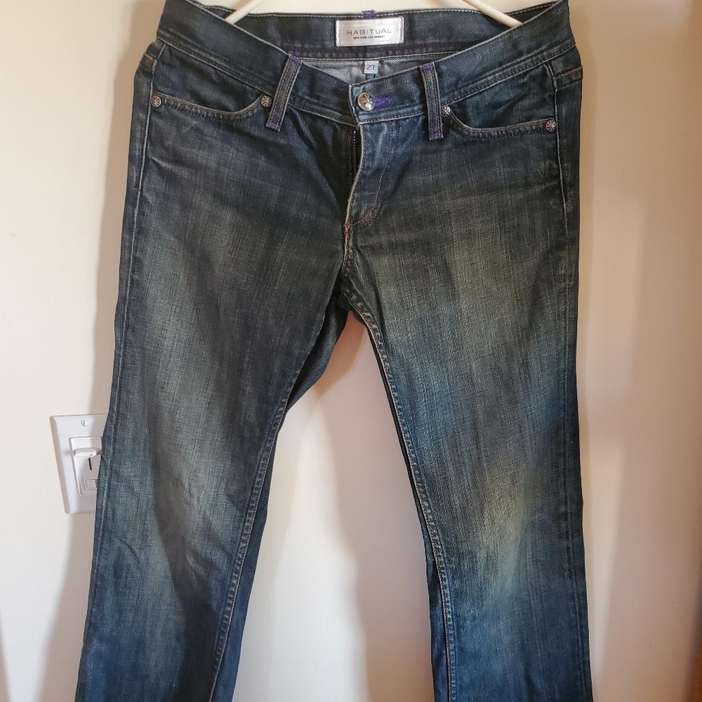 Habitual premium denim jeans cross pocket 27